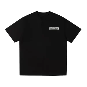 BALENCIAGA Kaos Seri Huruf, Unisex ' BA-17